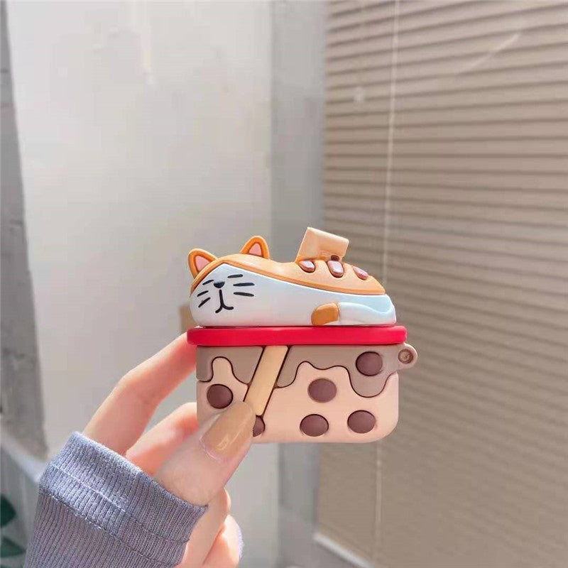 Cute Cat Earphone Cover