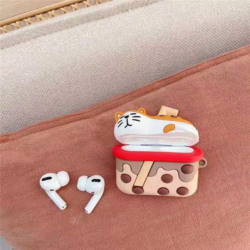 Cute Cat Earphone Cover