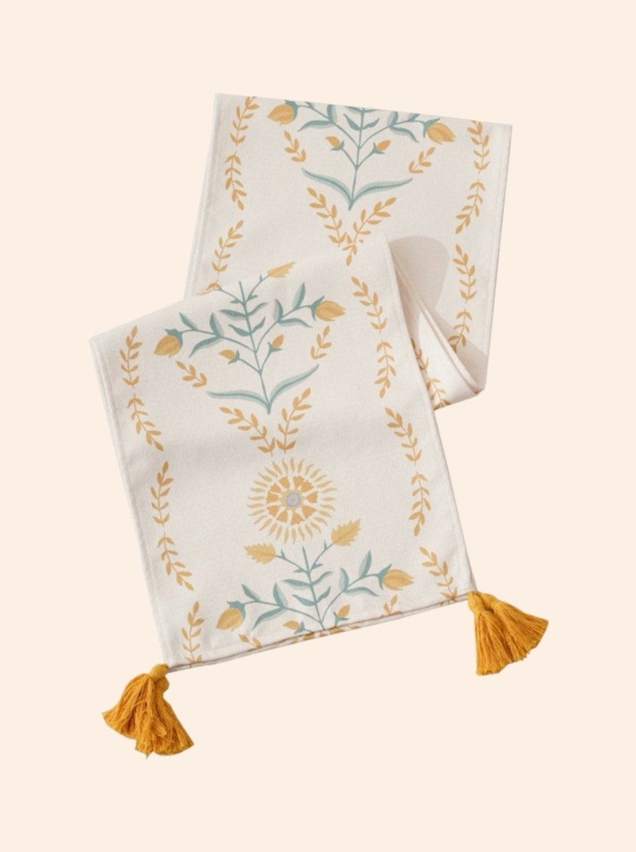 Floral Table Runner