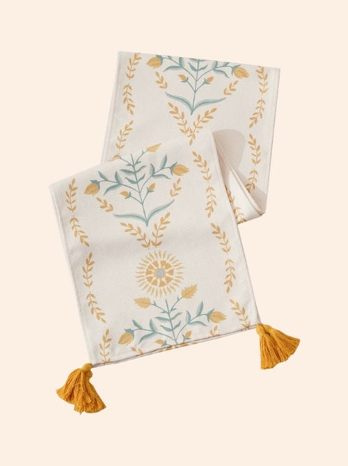 Floral Table Runner