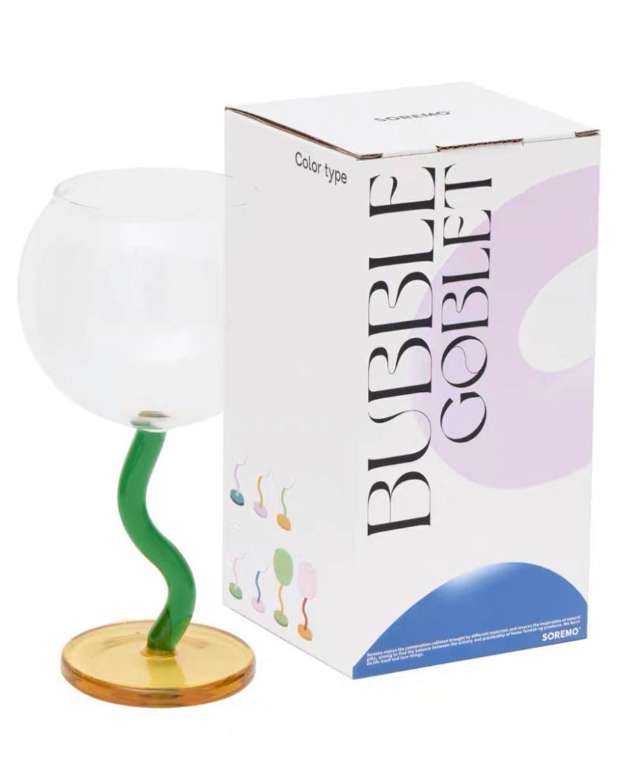 Bubble Wine Glass