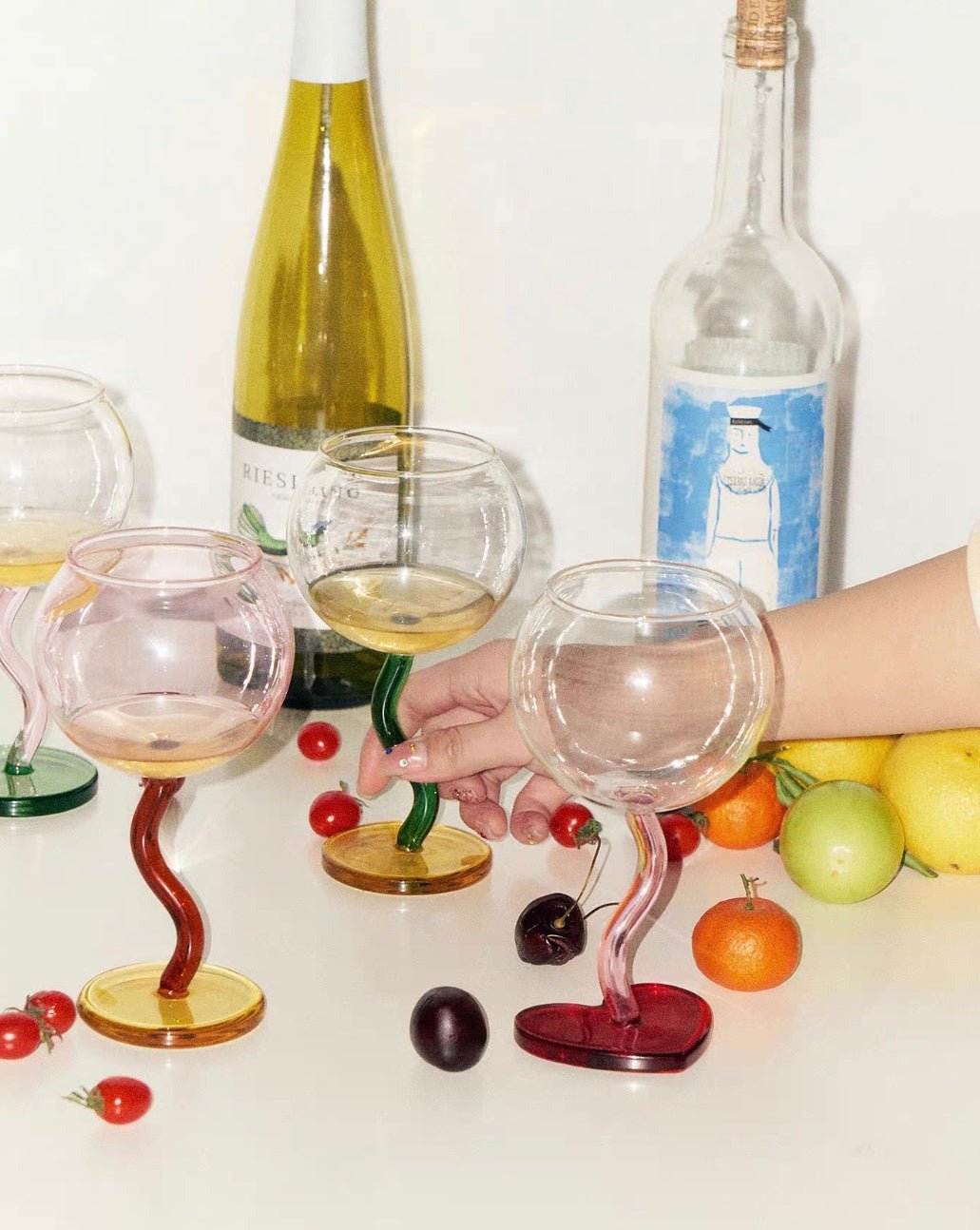 Bubble Wine Glass