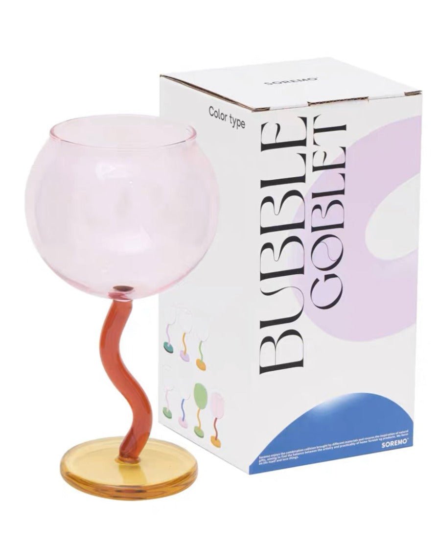 Bubble Wine Glass