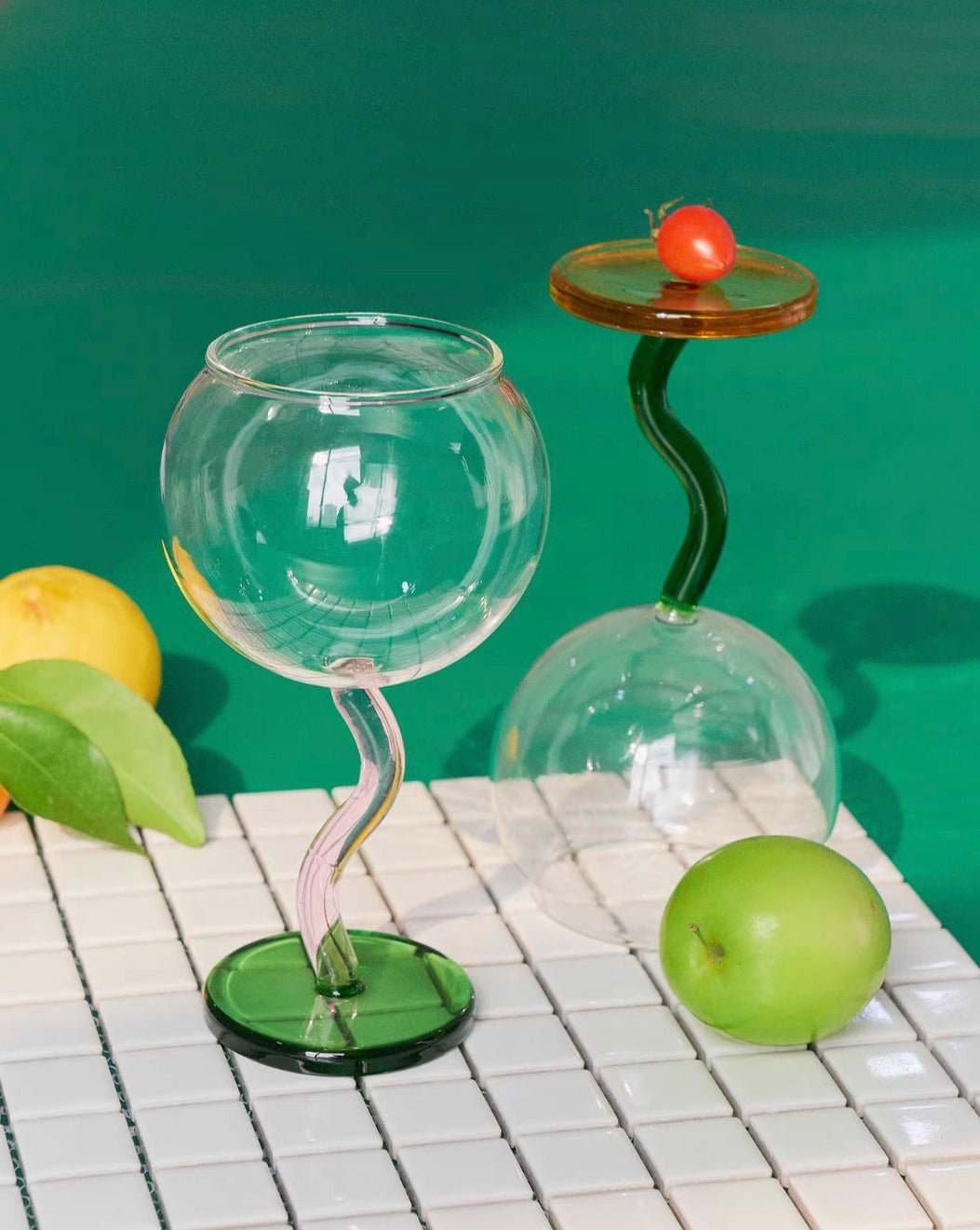Bubble Wine Glass