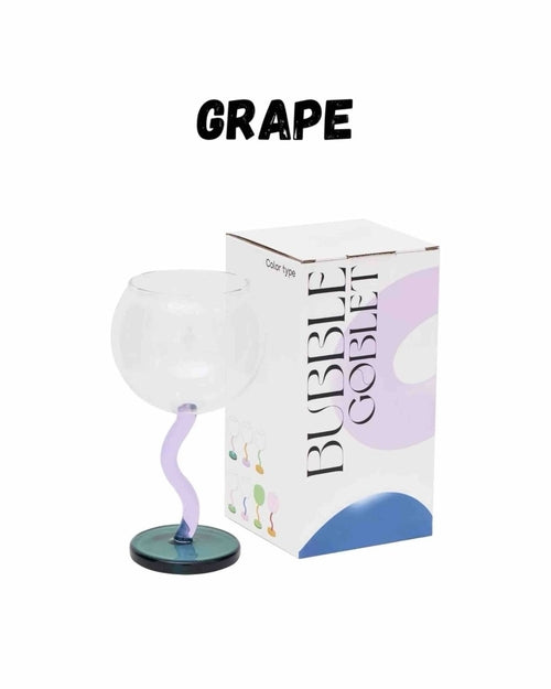 Bubble Wine Glass