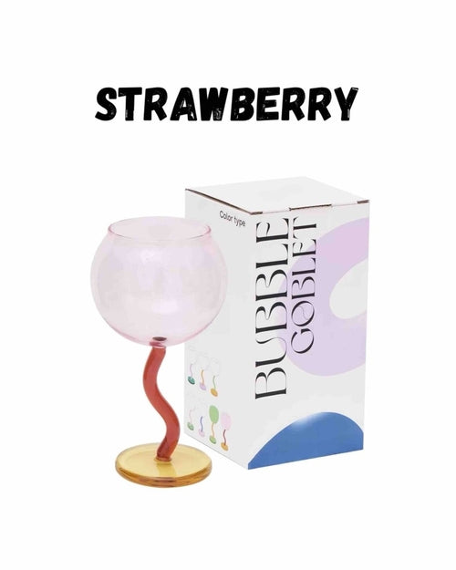 Bubble Wine Glass