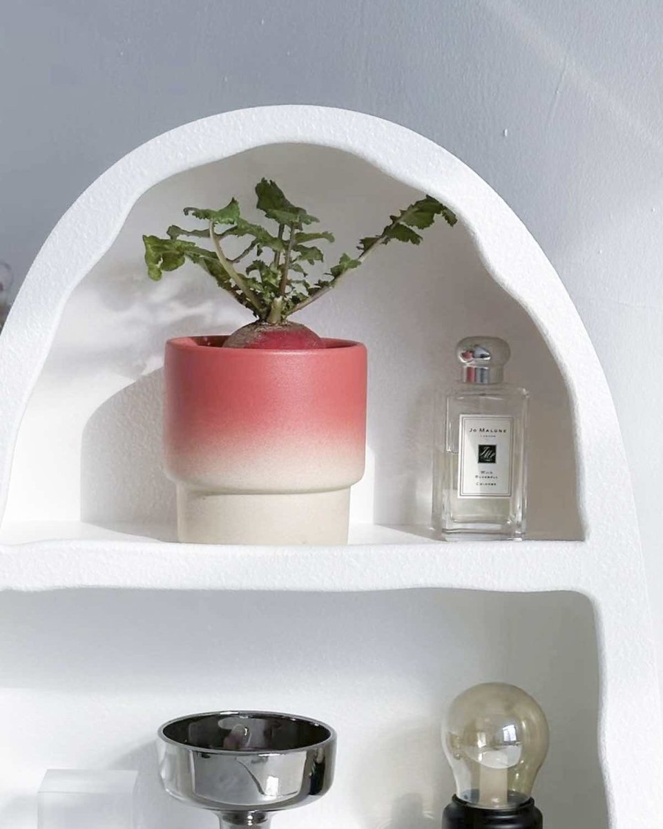 Handmade Macaron Flower Pots