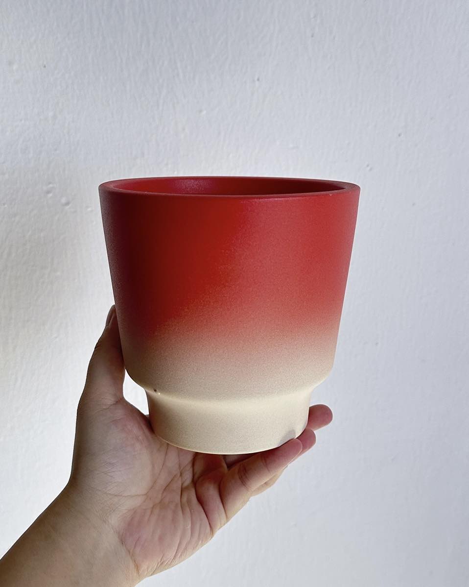 Handmade Macaron Flower Pots