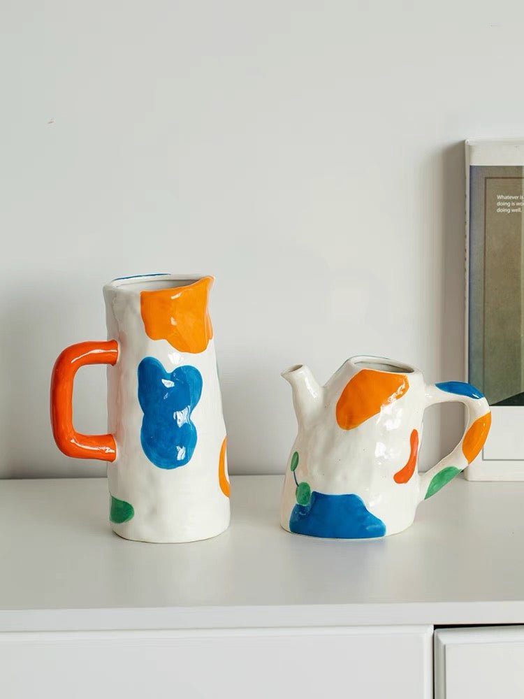 Hand-painted Ceramic Vase