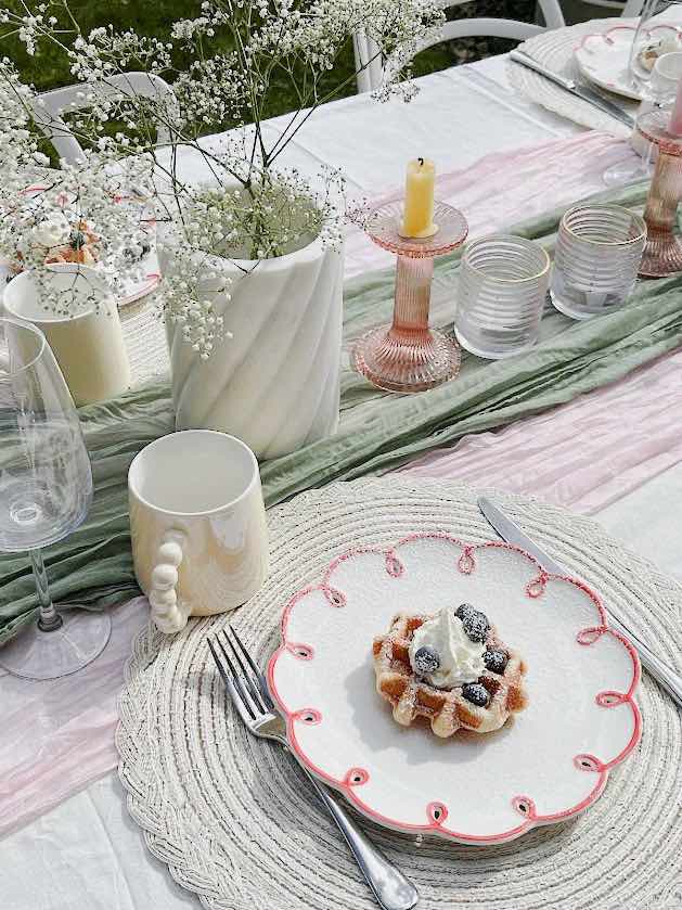 Cloud Ceramic Dinner Plate