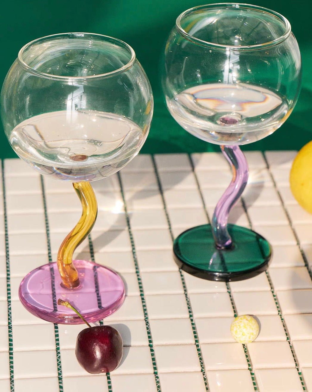 Bubble Wine Glass