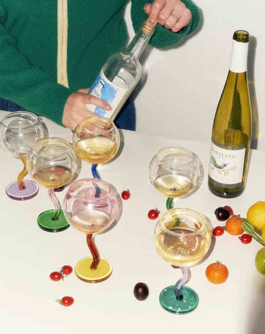 Bubble Wine Glass