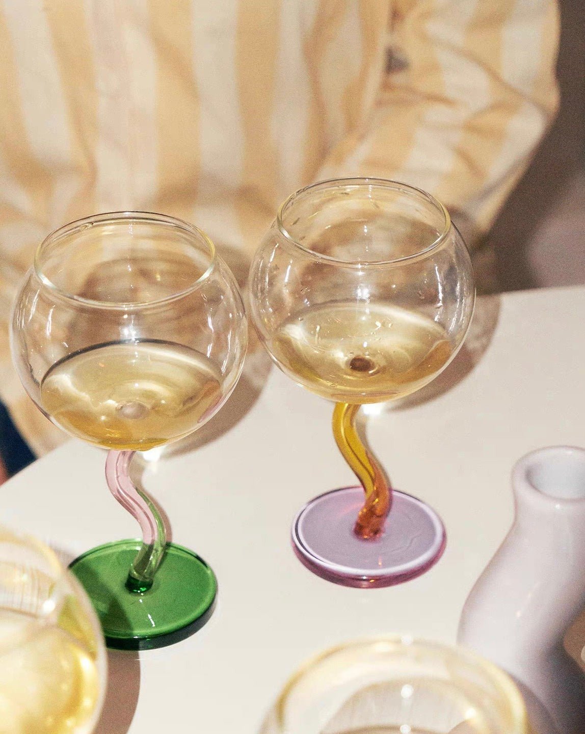 Bubble Wine Glass