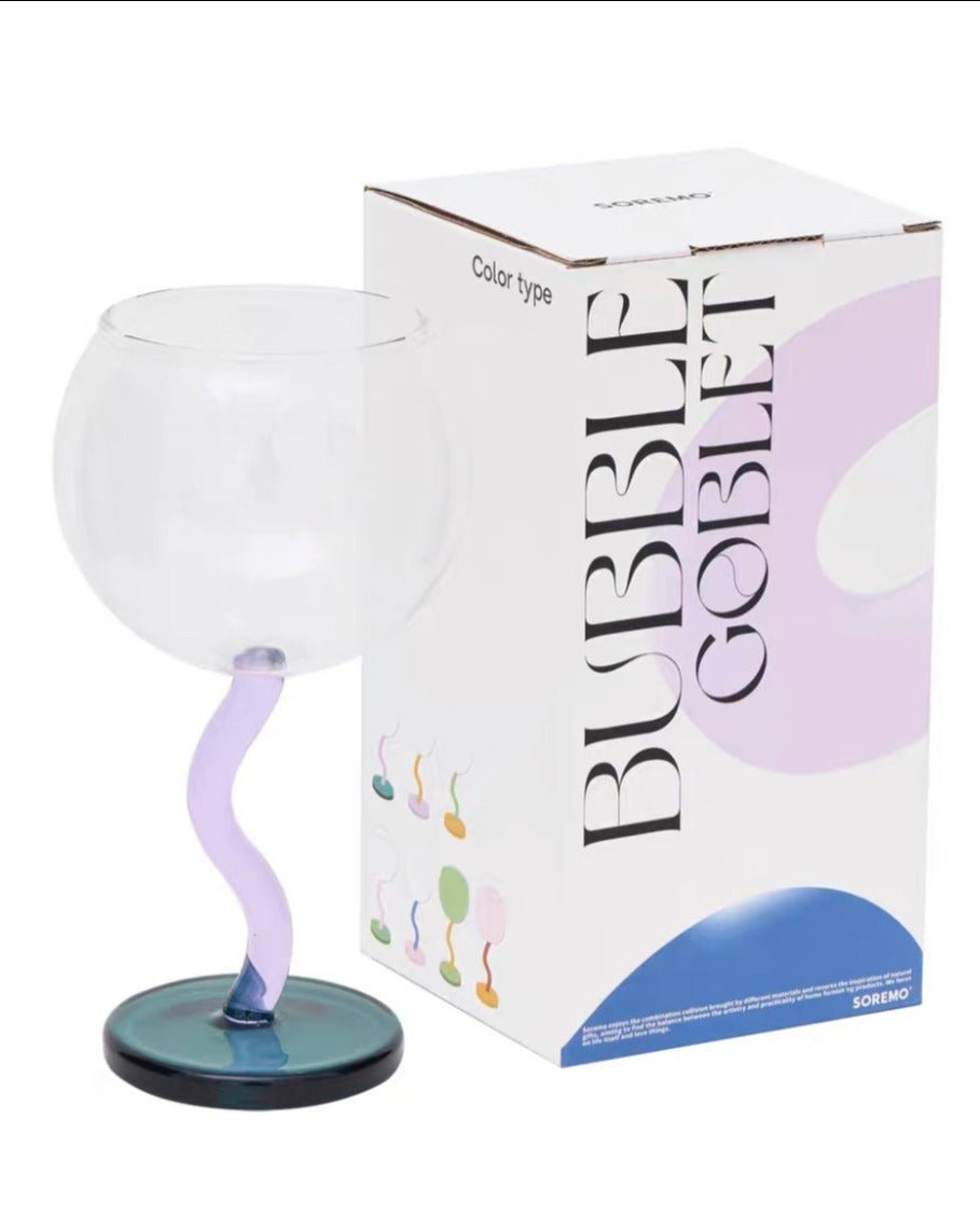 Bubble Wine Glass