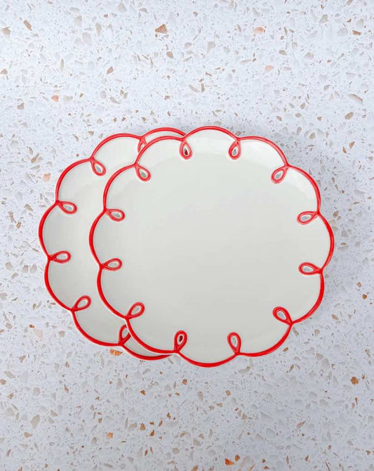 Cloud Ceramic Dinner Plate